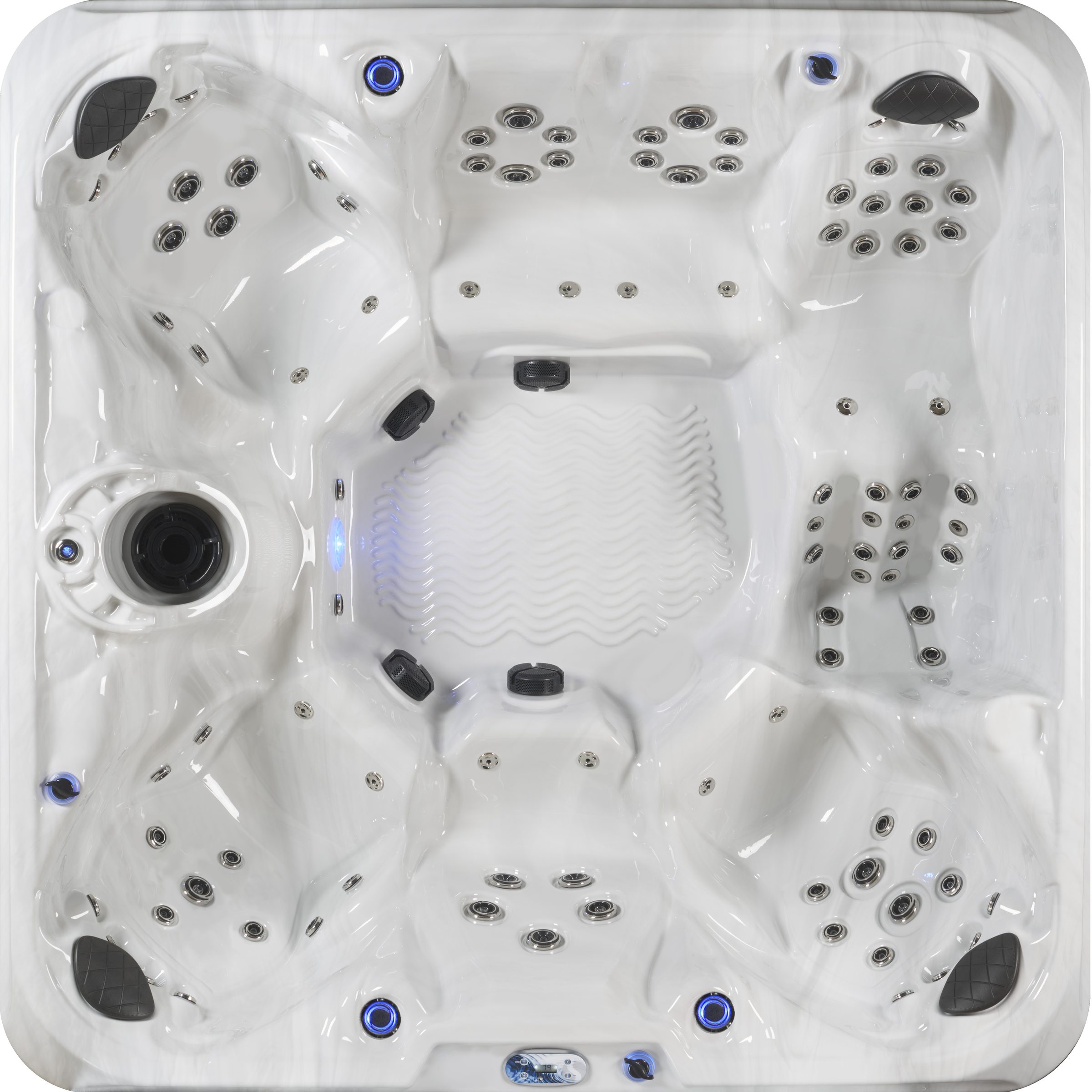 Texas 100L top-down view